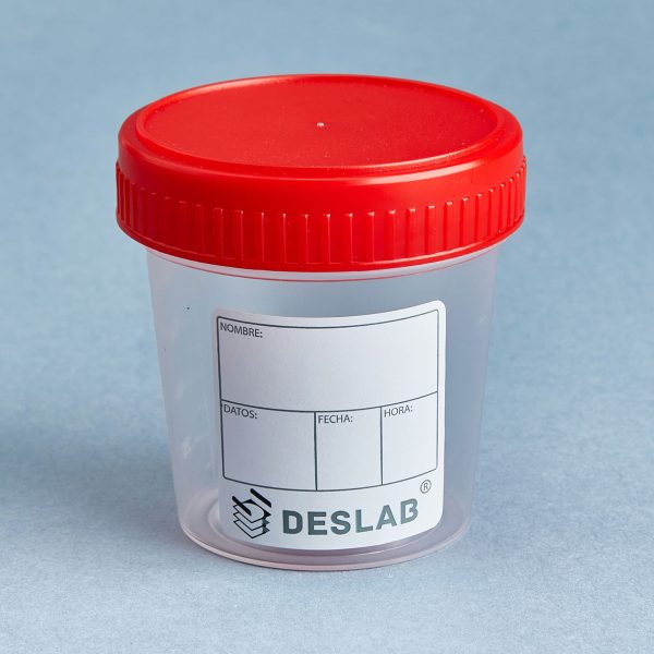 Colector biológico para toma de muestra de orina aséptico 120ml