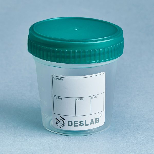 Colector biológico para toma de muestra de orina estéril 120ml